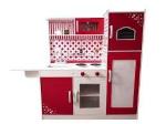 PROMO  CUCINA LEGNO B/CO ROSSA 100X120X34