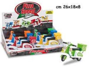 PROMO  VESPA CONSEGNA PIZZA FRIZIONE 6 COL.
