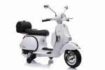 PROMO  MOTO VESPA PX 150 BAULETTO/PARAVENTO BIANCO 12V