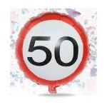METAL BALLON 50 ANNI