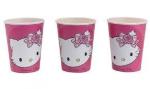 CONFEZIONE 8 BICCHIERI C. KITTY