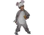 COSTUME TOPO GRIGIO -REMY-6/12-1/2