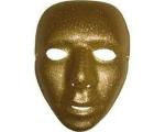 MASCHERA VISO GLITTER ORO -20628-21745-