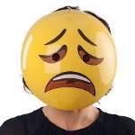 OFF  MASCHERA EMOTICON TRISTE