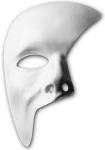 OFF  MASCHERA BIANCA FANTASMA DELL''OPERA
