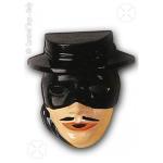 MASCHERA PLASTICA ZORRO