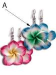 OFF  ORECCHINI FIORE HAWAII 2 COL.