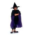 MANTELLO TAFFETA'' VIOLA/NERO