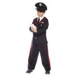 Home - costumi bambino 3+12 anni - CARNEVALE - CARABINIERE 3/4 5/6 7/9 -  364/30152 - RUBIE'S 