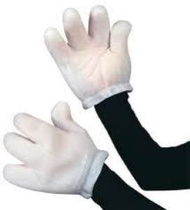 GUANTI TOPOLINO STOFFA