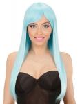 PARRUCCA AZZURRA LUNGA