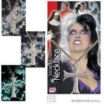 COLLANA CROCE C/STRASS 3 ASS.