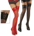 CALZE AUTOREGGENTI C/VINILE 2 COL.