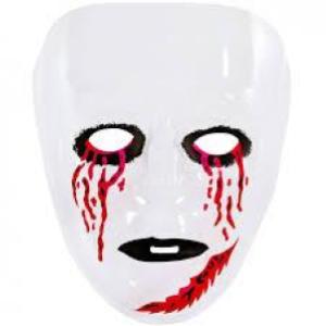 MASCHERA TRASP. OCCHI INSANGUINATI