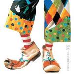 SCARPE CLOWN IN LATTICE