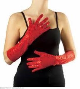 GUANTI LUNGHI C/PAILETTES 3COL