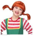 PARRUCCA PIPPI CALZELUNGHE BIMBA