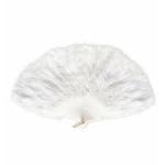 VENTAGLIO BIANCO C/PIUME