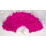 VENTAGLIO C/PIUME FUXIA