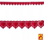 FESTONE CUORE ROSSO 4 MT