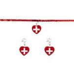 GIROCOLLO E ORECCHINI INFERMIERA