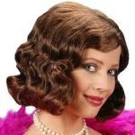 PARRUCCA ANNI 20 RUGGENTI CASTANA