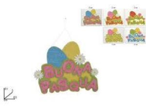 SCRITTA FELTRO B.PASQUA 51X63 5COL