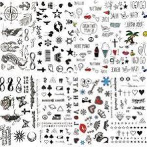 FOGLIO TATUAGGI 8 ASS. -72321-