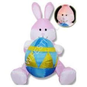 CONIGLIO GONFIABILE C/UOVO