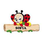 TARGHETTA LEGNO COCCINELLA X NOME