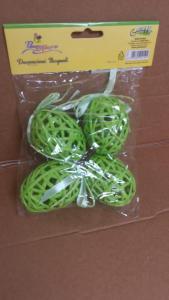 BUSTA 4 PENDAGLI UOVO 5 COLORI