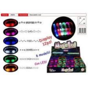 BRACCIALETTO LUMINOSO 6COL