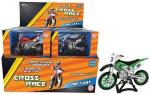 MOTO DIECAST CROSS 1.18 3 COL.