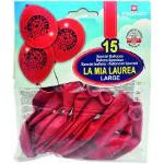 BUSTA 15 PALLONCINI LAUREA