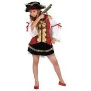 Home - costumi bambina 3+12 anni - CARNEVALE - OFF PIRATESSA LUSSO 3/4  ULTIMO - 391/06362 - ATOSA 