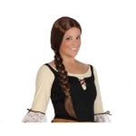 PARRUCCA C/TRECCIA LARA CROFT