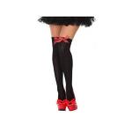 CALZE NERE C/ FIOCCO