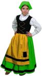 OFF  COSTUME SICILIANA VERDE 2/4 ANNI