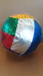 PROMO  PALLONE METALLIZZATO 4 COL TESSUTO