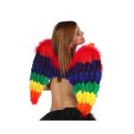 OFF  ALI C/PIUME MULTICOLORI ULTIMO