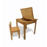 TAVOLO LEGNO C/SEDIA APRIBILE