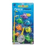 GIOCO PESCA C/6PESCIOLINI E RETINO