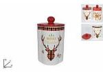 BARATTOLO DECORO NATALIZIO RENNE 19X11