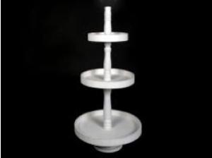 CENTROTAVOLA TRONCHETTO P/CANDELE CM26X19