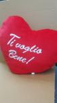 CUSCINO CUORE TI VOGLIO BENE CM.60