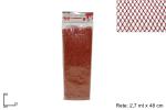 TESSUTO RETE ROSSO CM.47 X 2.7 MT.
