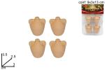 BUSTA 4 GIARE TERRACOTTA