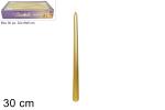 CANDELA LAMINATA ORO CM.30 OFFERTA