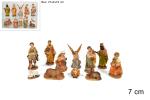 NATIVITA'' 11 PEZZI CM.7 BLISTERATA