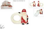 ANELLO BABBO NATALE CM.7 2 ASS. PORTATOVAGLIOLO